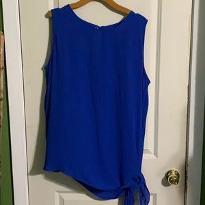 Royal blue Nyguard sleeveless top
